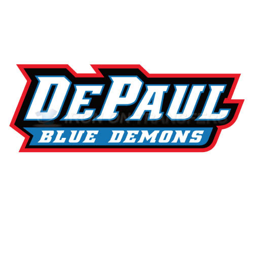 DePaul Blue Demons Iron-on Stickers (Heat Transfers)NO.4266
